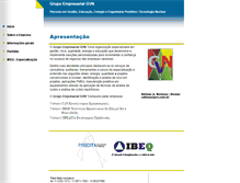 Tablet Screenshot of gvn.com.br